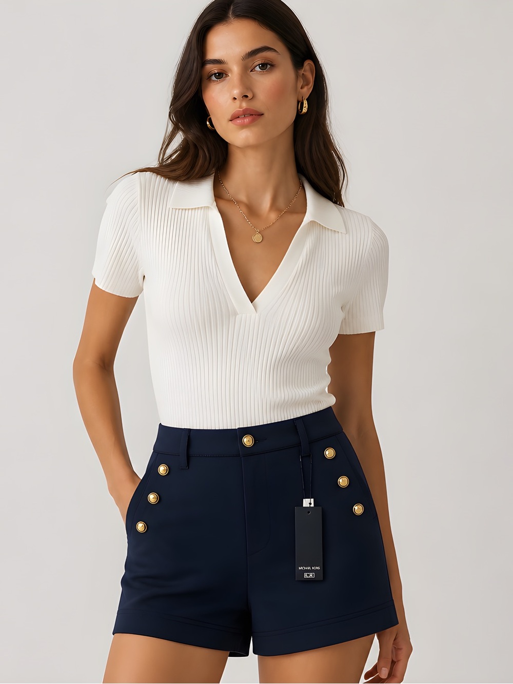 Rachel Zoe High-Rise Shorts - Size 4